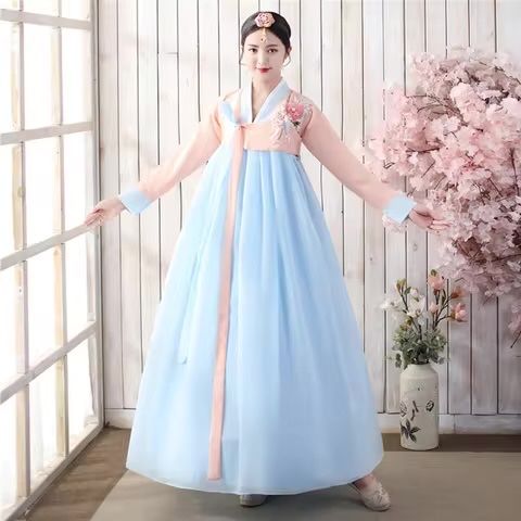 Корейская национальная одежда ханбоки