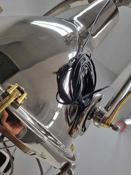 Разпродажба - Метален висящ пендел с индустриален дизайн