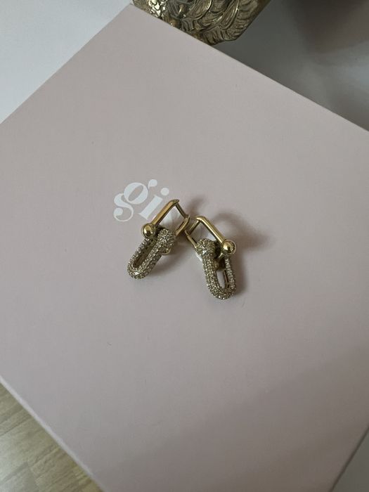 Cercei din aur model Tiffany-4,56 gr