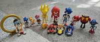 Figurine Sonic, Knuckles, Tails, Doctor Eggman, Super Sonic