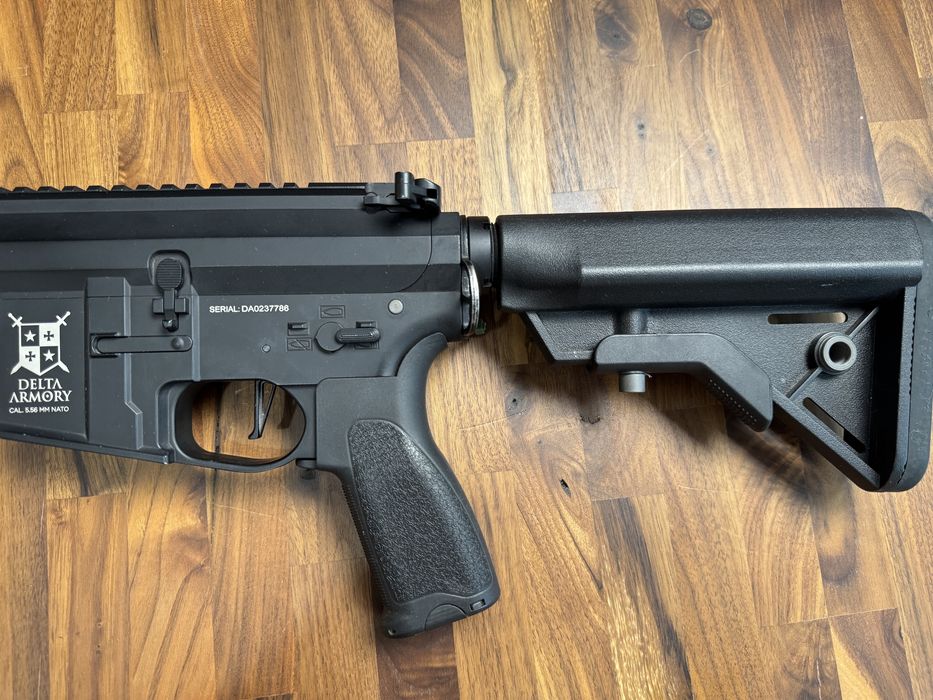 Airsoft Еърсофт пушка Delta Armory AR15 M4, fully upgraded версията
