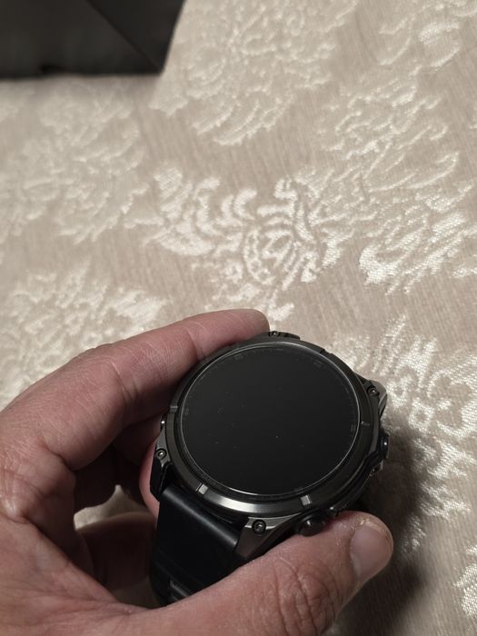 Garmin Fenix 8 47 mm, AMOLED, Sapphire Carbon Gray DLC Titanium