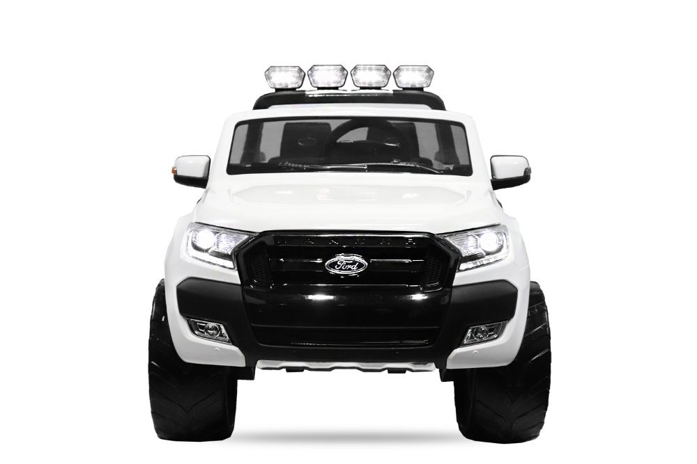 Masinuta electrica Ford Ranger 4x4 cu ROTI MOI 4x45W #ALB