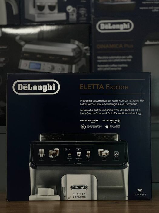 Кофемашина DeLonghi Eletta Explore ECAM450.65.S