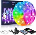 20м (2х10м) RGB LED лента - с дистанционно и bluetooth, микрофон