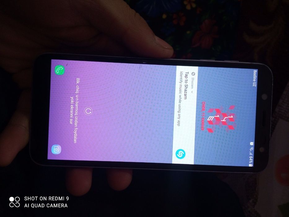 Samsung galaxy j6 aybi yo pul zarur shunga