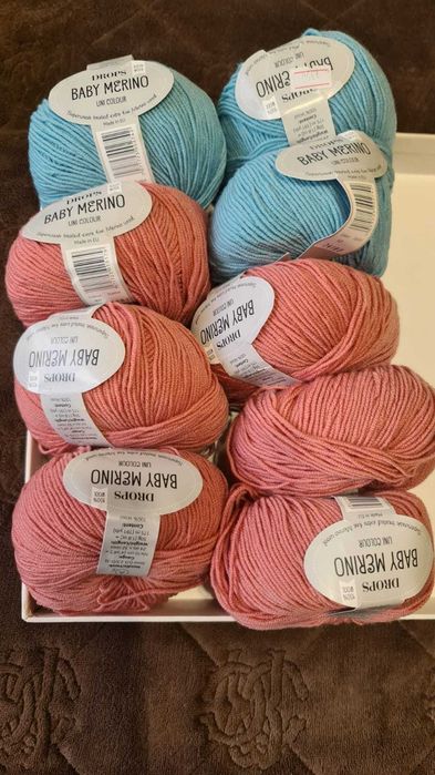 Пряжа Drobs Beby Merina, продам