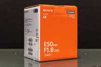 Obiectiv Sony 50mm F1.8 OSS Sony E Negru