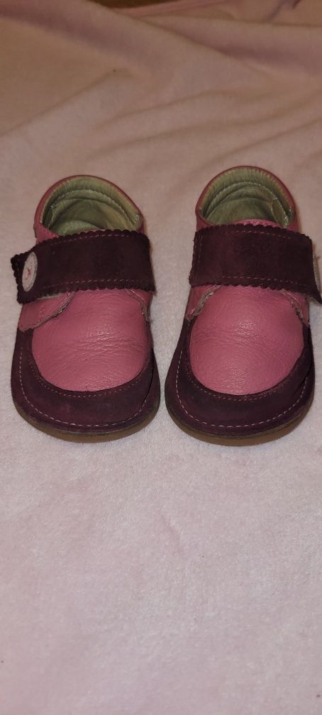 Pantofi piele Tikki fetițe 23, neîmblănite