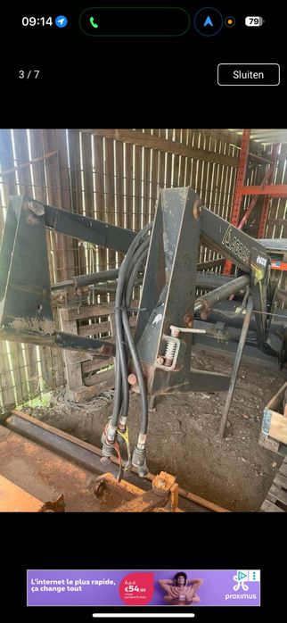 Incarcacator frontal Agram JOSKIN cu joystick Fiat 640 680 780 etc