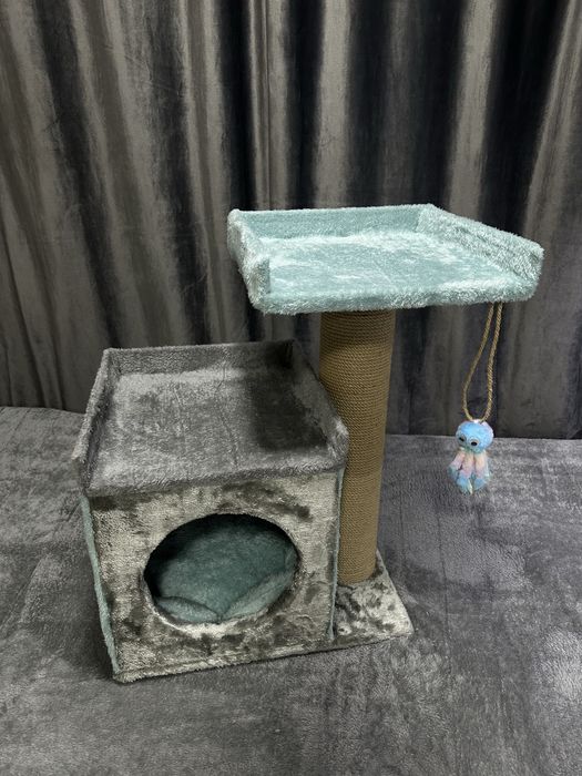 Домик-Когтеточка для кошек и котят