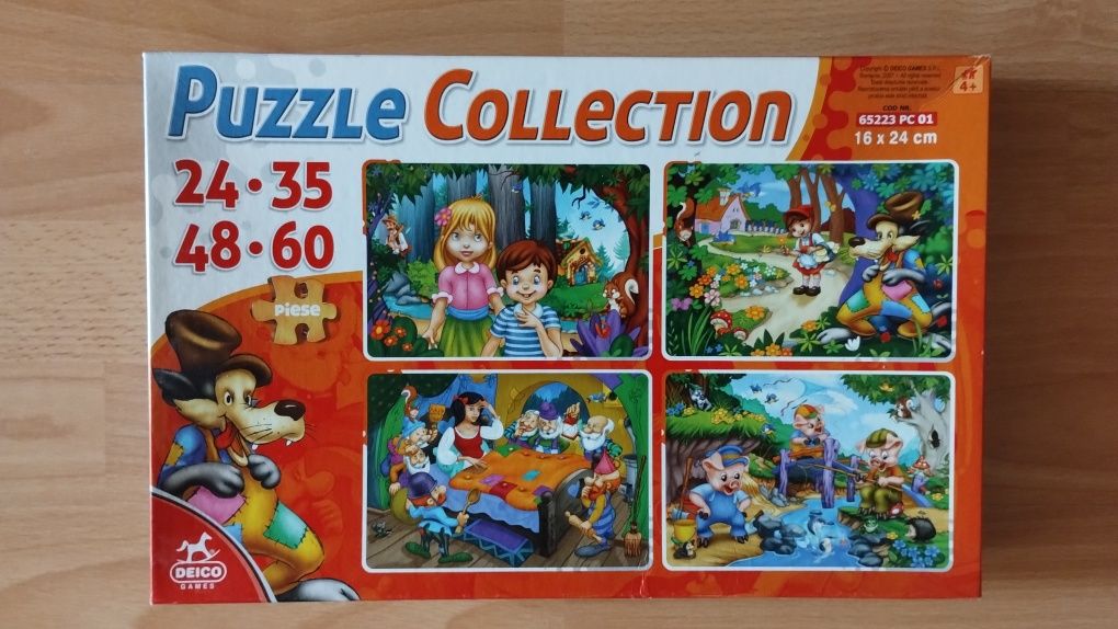 Lot puzzle-uri 4-6 ani