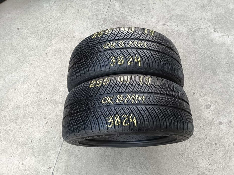 Doua anvelope iarna 255 45 19 michelin pilot alpin PA4 profil 8mm 3824