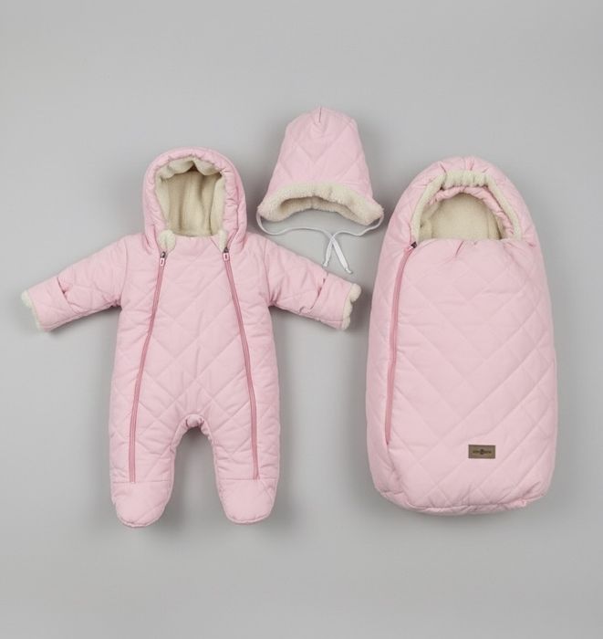 Конверт, комбинезон, шапка