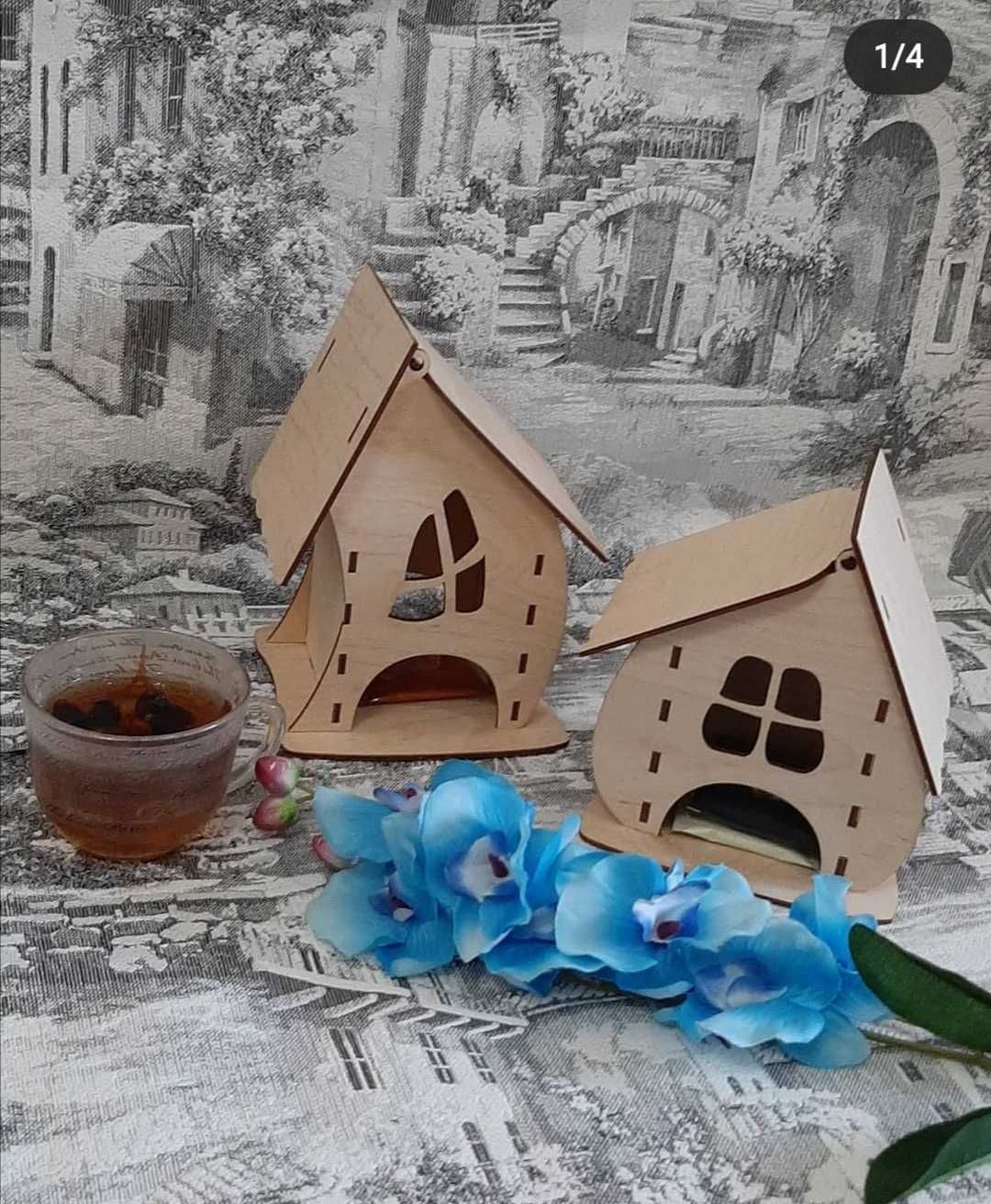 Чайные деревянные домики