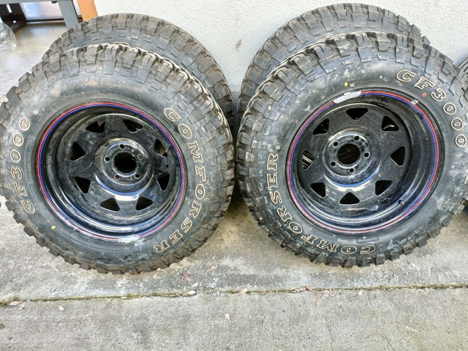 Jante 5x114,3  plus Anvelope Comforser cf 3000  235/70/r16