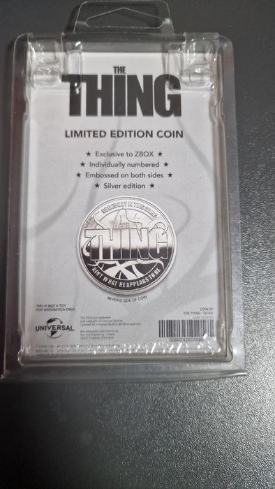 Колекционерска монета от ''Нещото'''