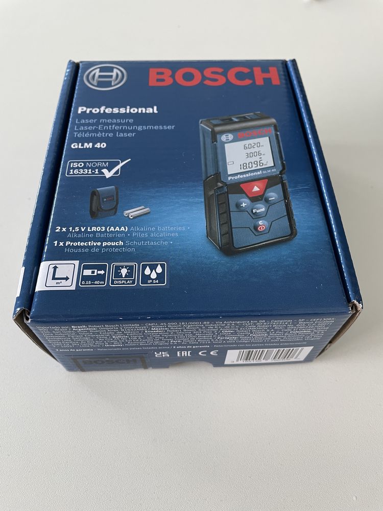 Лазерна ролетка BOSCH GLM 40 Professional
