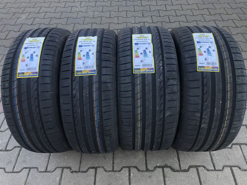 Set anvelope noi vara BMW Seria 7 275/40/19 cu 245/45/19 IMPERIAL