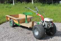 motor Honda cu remorcuta