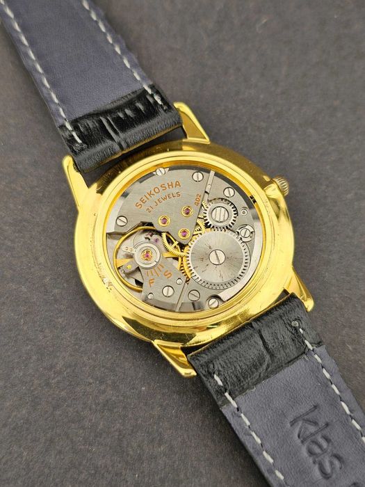 CEAS DE LUX Seiko - Skyliner - J15006E Barbatesc- 1960-1969 aur 14k