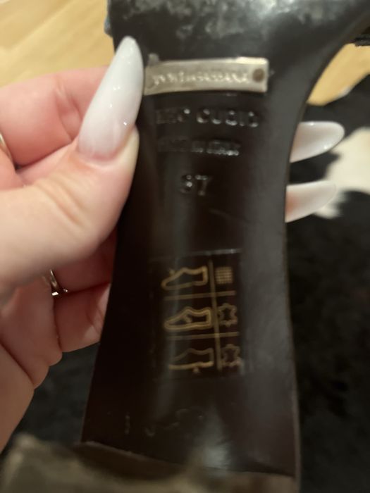 Sandale originale D&G denim marime 37