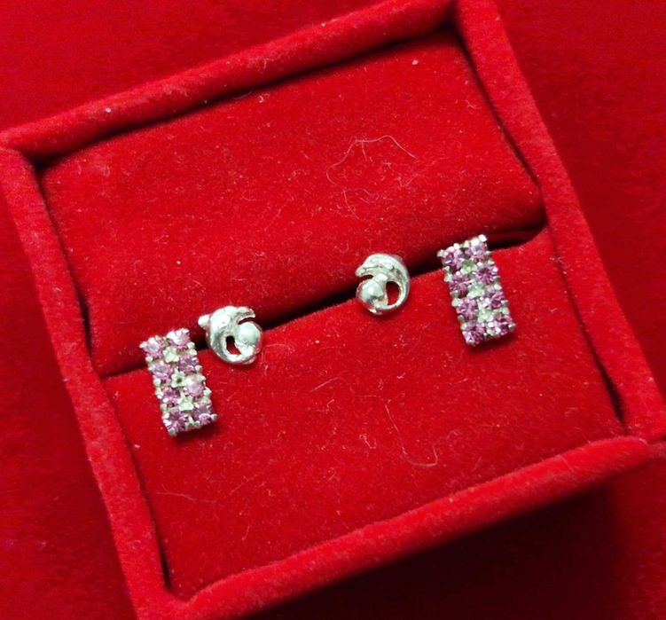 AG216, set cercei argint 925,nou/marcat, la un pret imbatabil