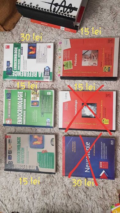 Medical books (French) - livres médecine