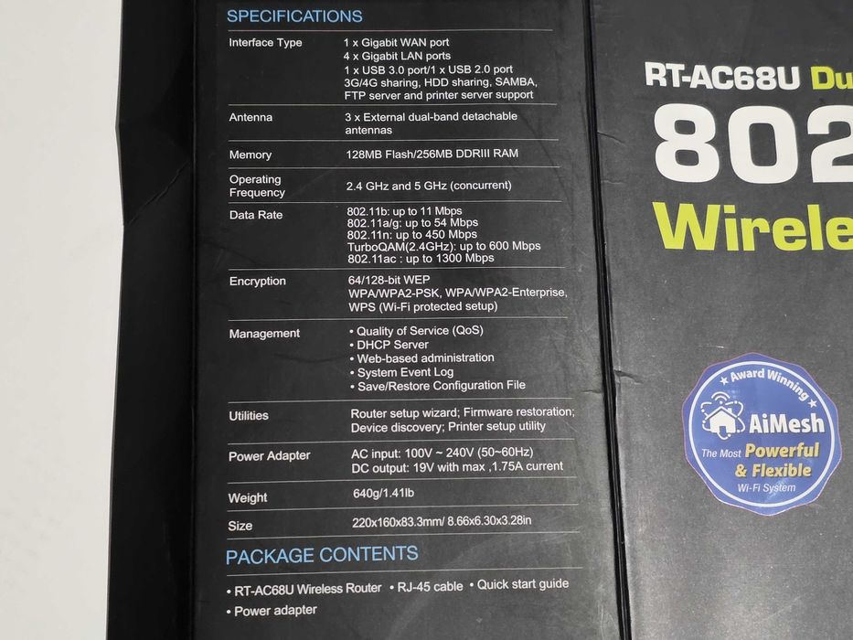 Рутер Asus RT-AC68U