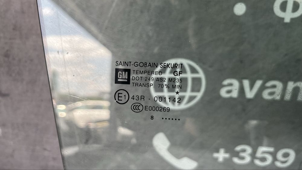 Задно ляво стъкло Renault Megane 2