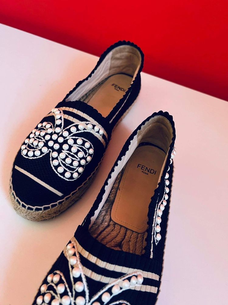 FENDI Espadrilles Pearl