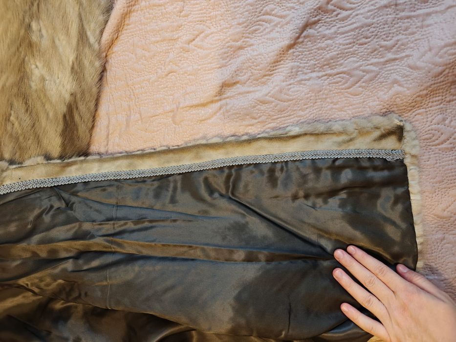 Haină de blană de nurcă