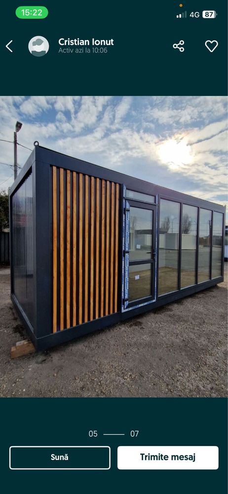 Vand containere modulare