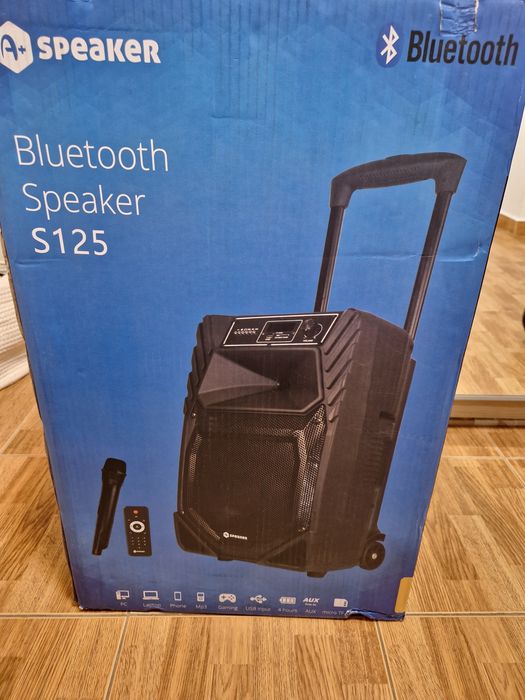 Azi livrare gratuita Boxa portabila A+ Techno, usb, sd card, fm, bluet
