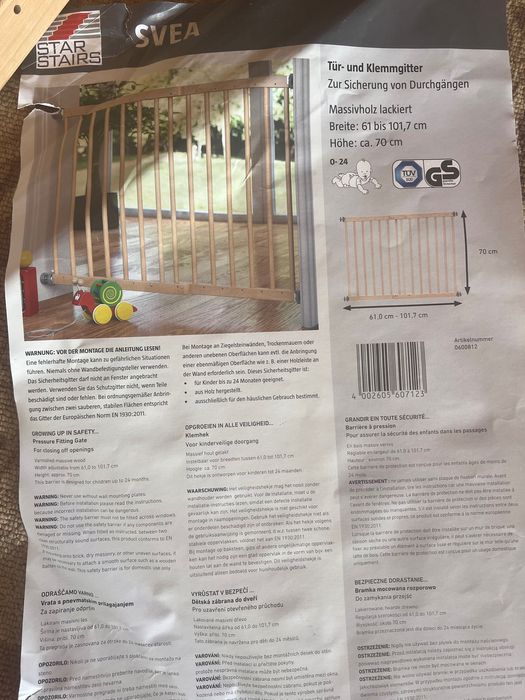 Poartă de siguranță pentru scări