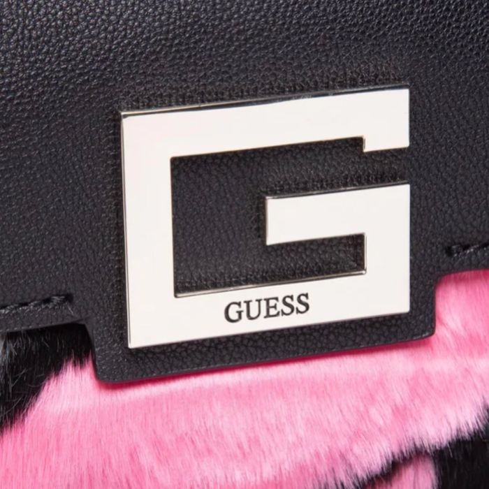 Оригинална дамска чанта Guess Reagan HWHG799019 HOUNDSTOOTH