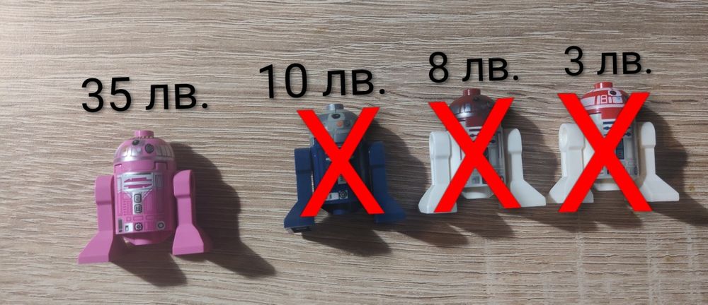 Оригинални Lego Star Wars човечета