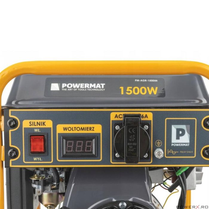 Generator de curent electric tip invertor, 3 CP 1.5 kw, motor in 4