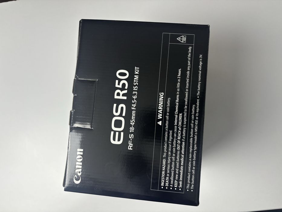 Aparat foto Mirrorless Canon EOS R50 , 24.2Mp, 4k +Obiectiv 18-45 mm,