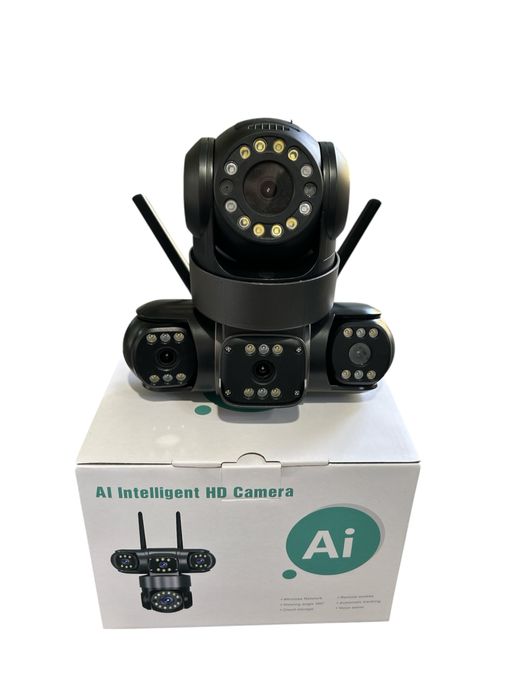 Camera de Supraveghere Smart Wifi, 4 Camere in 1