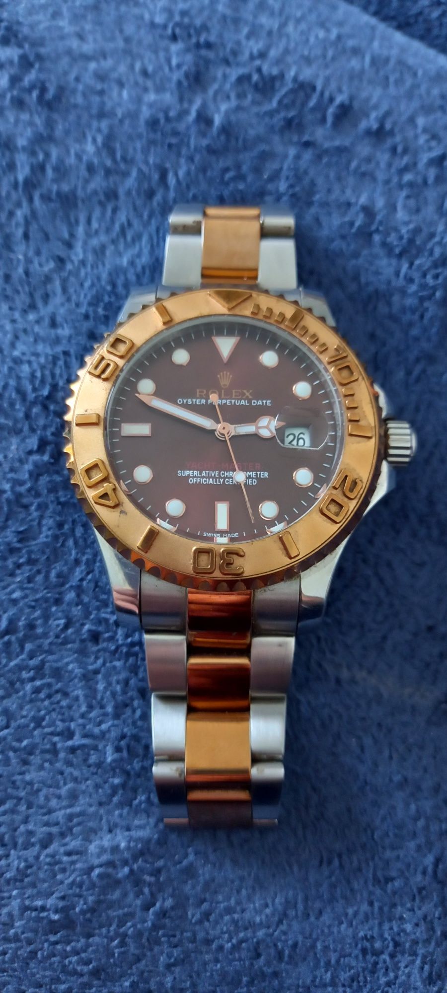 ROLEX Yacht Master Automatic Steel-Gold