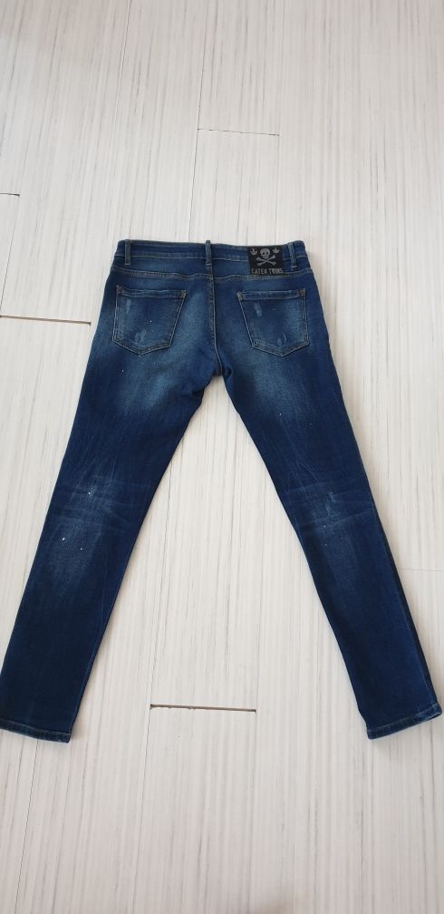 DSQUARED2 Caten Twins Slim Fit  Italy 46 - 48/32 ОРИГИНАЛ Мъжки Дънки!