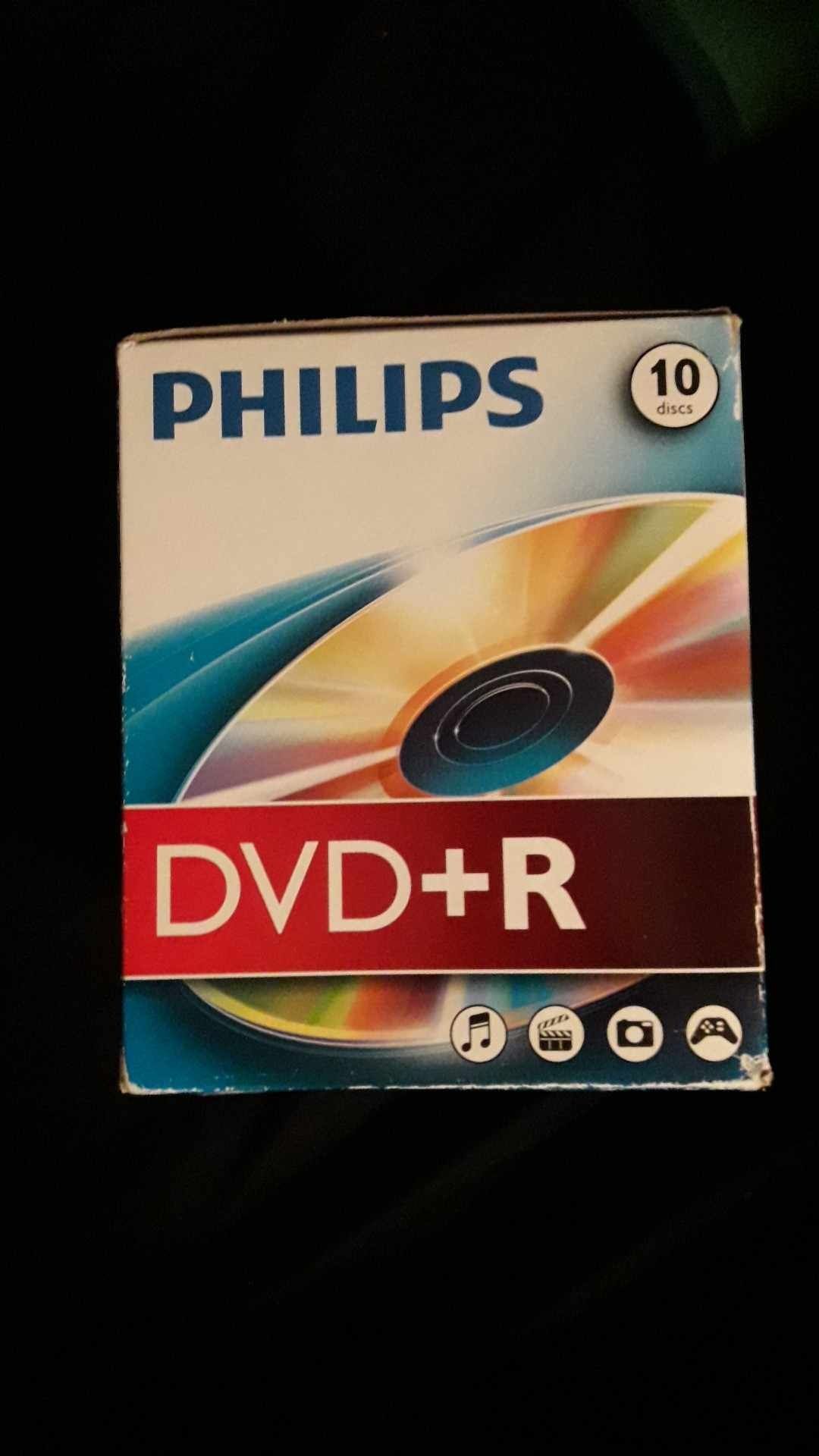 Compact disc video inregistrabile virgine 10 buc