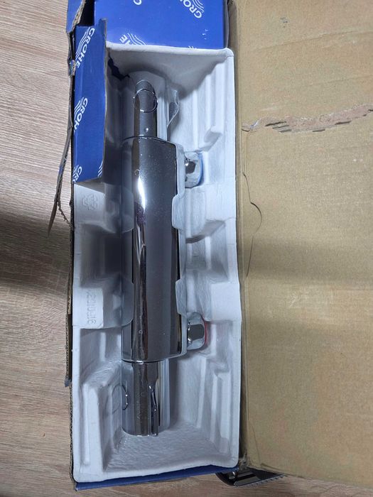 Grohe Precision baterie de duș perete cu termostat crom 34840000