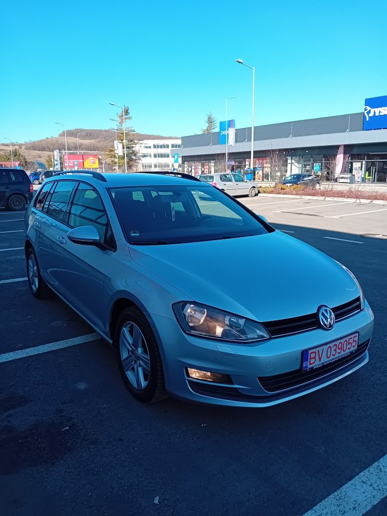 Volkswagen Golf 7 2015, 1.6 TDI 105 CP, 186.000 Km, RAR efectuat