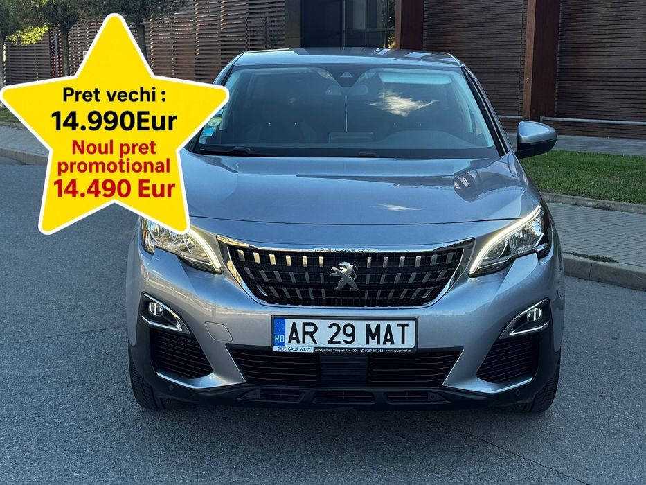 Peugeot 3008 1.5HDi 131Cp Automat Unic Proprietar CEDARE LEASING 265Eur/Luna