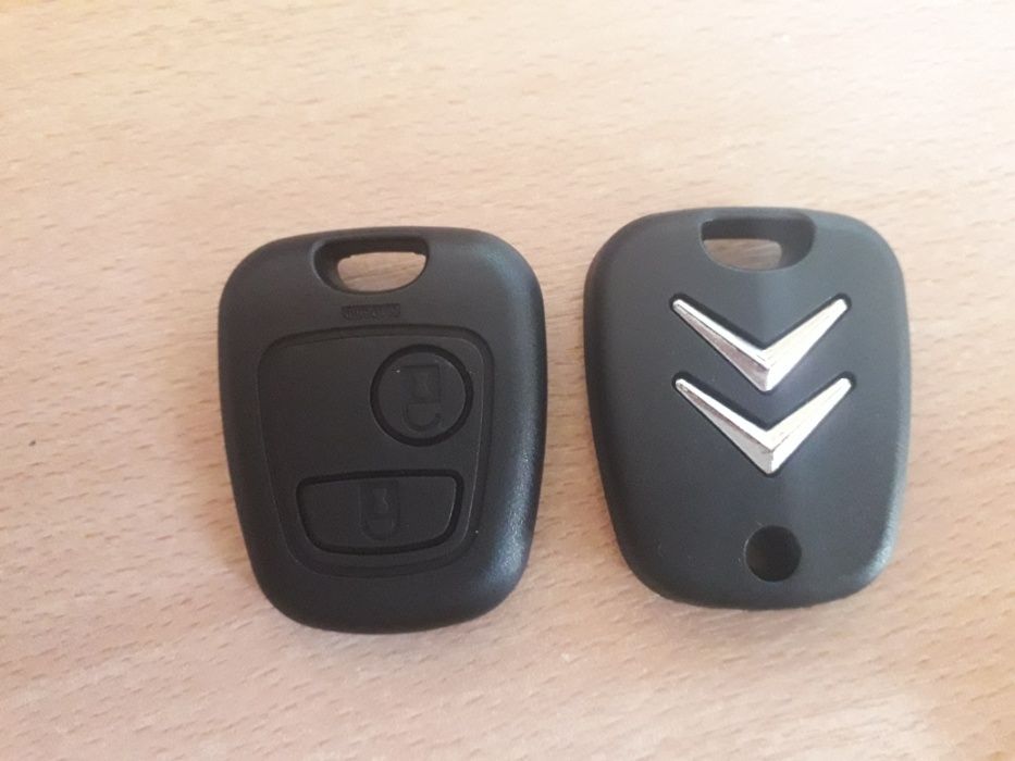 Кутийка ключ Citroen/Ситроен С2, С3, С4, + лого
