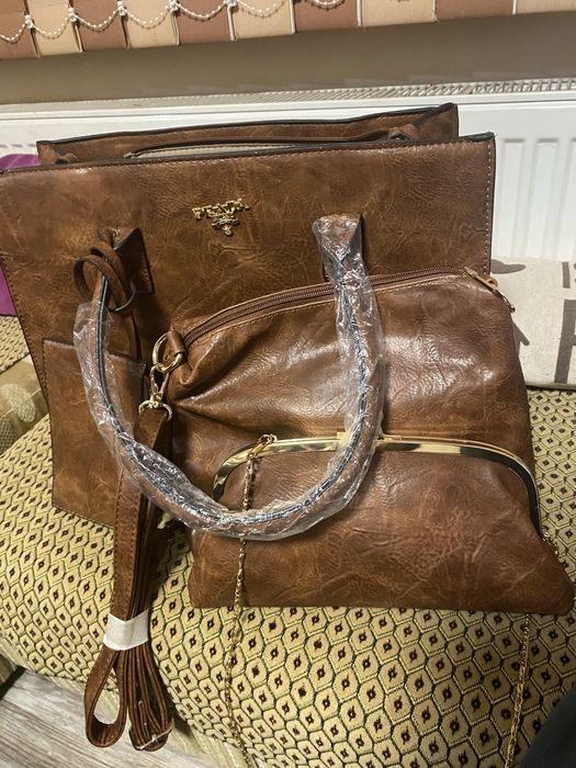 Нова дамска чанта 3 в 1