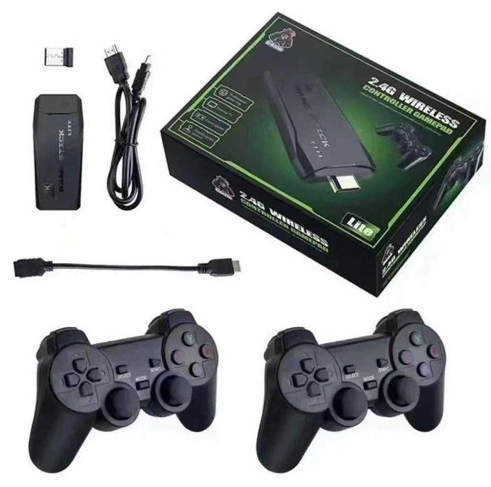 Игрова конзола HDMI 2.4G WIRELESS CONTROLLER GAMEPAD с над 10000 игри