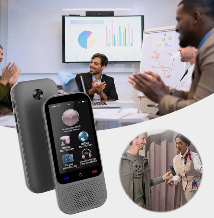 Электронный переводчик S80 Pro работает без интернета